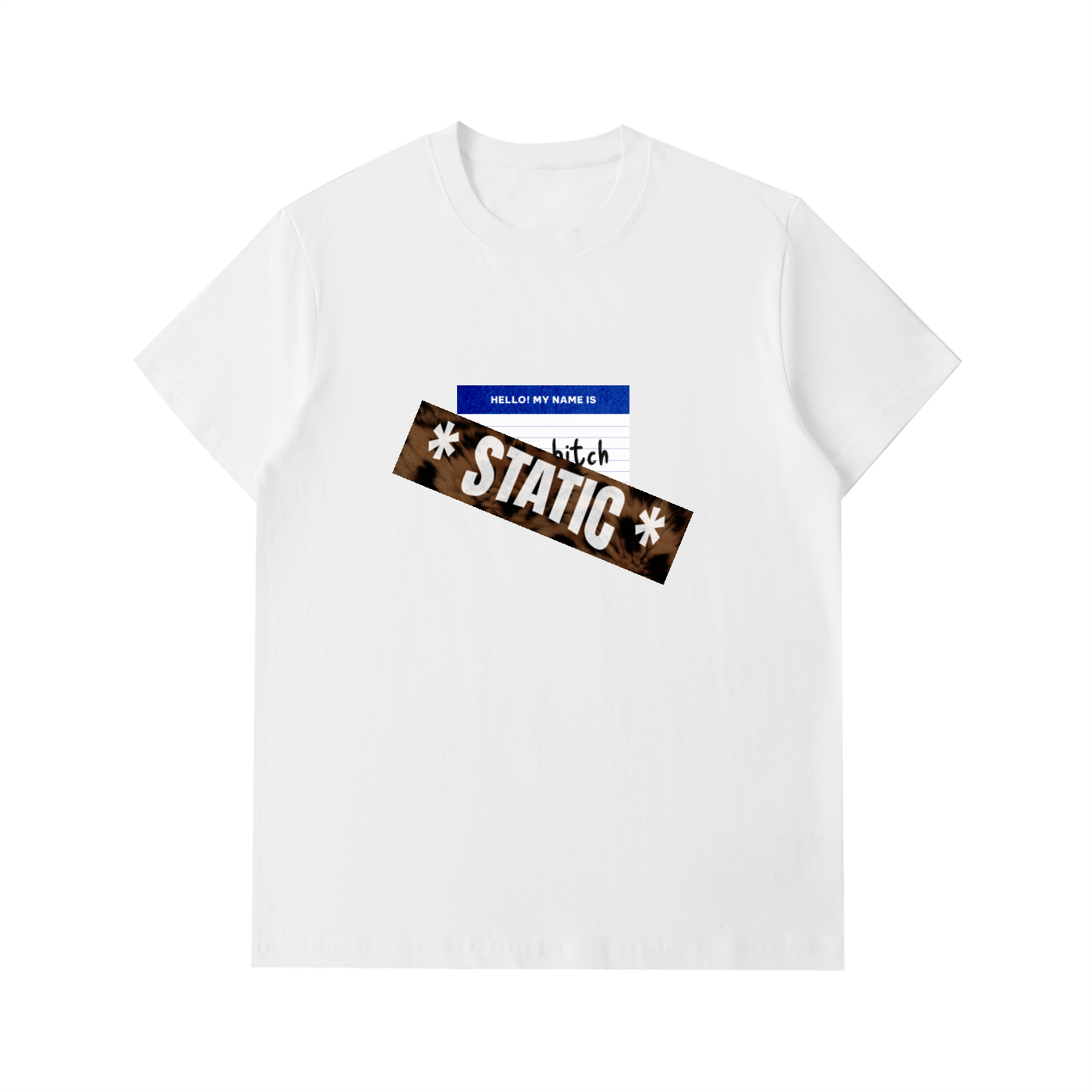 * STATIC * Heavyweight Cotton T-Shirt