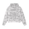 * STATIC * Dirty Washed Boxy Zip-up Fleece Hoodie